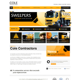 Cole Contractors Screenshot
