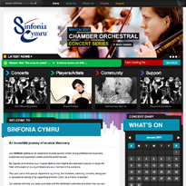 Sinfonia Cymru Screenshot